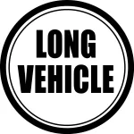 Samolepka na auto Long Vehicle